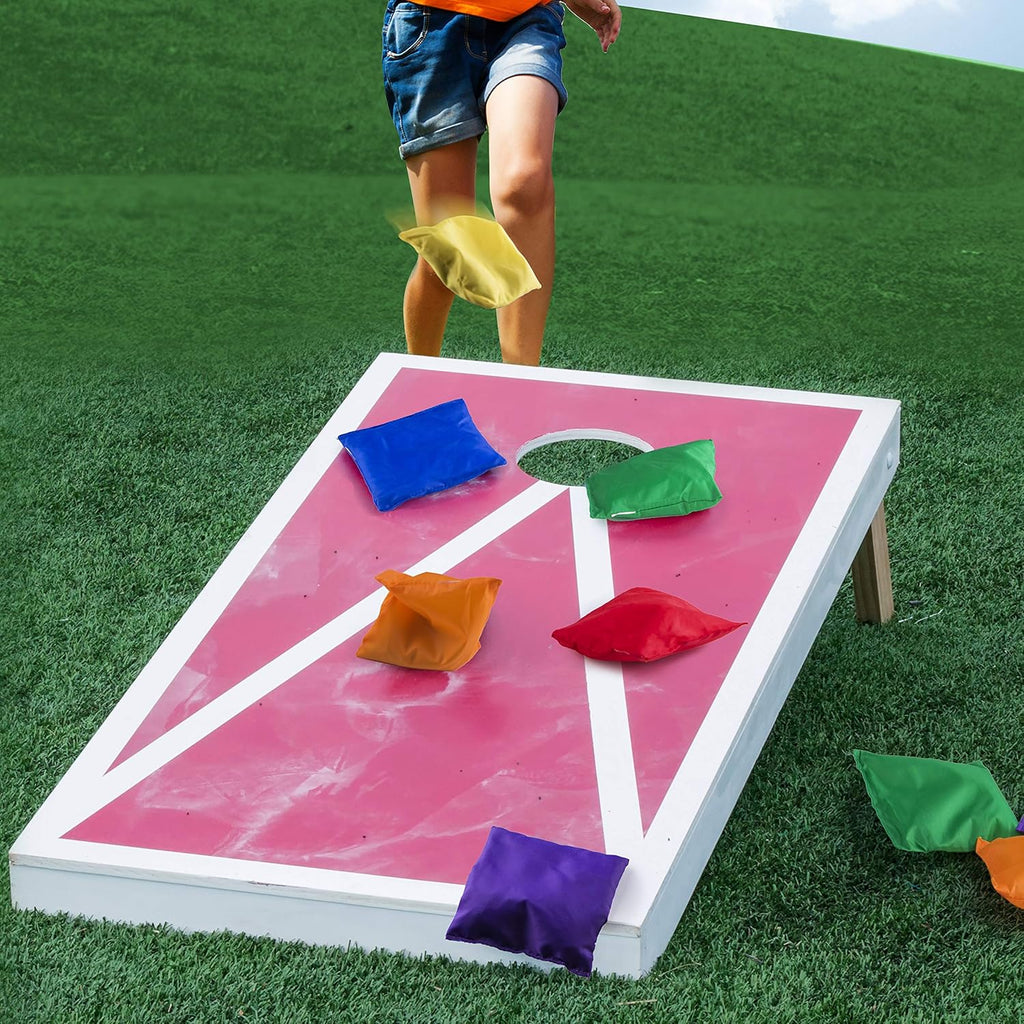 Prextex Nylon Bean Bags - Durable & Comfortable Seating | Perfect for Kids & Adults