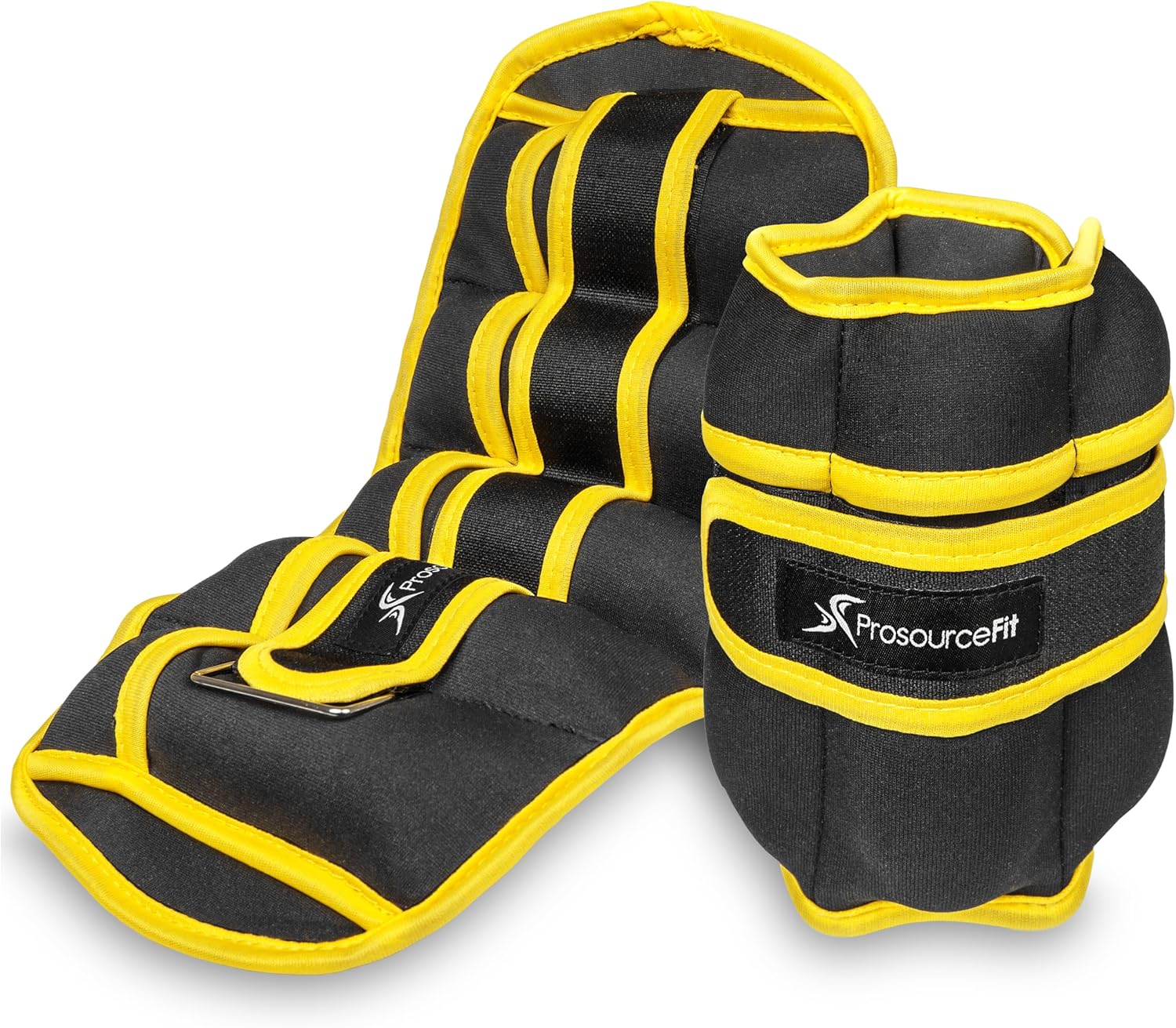 ProsourceFit Adjustable Ankle/Wrist Weights Set - 1 lb to 5 lb | Perfect for Men & Women