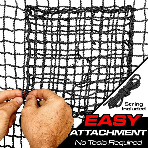 GoSports Universal Sports Net Repair Kits - Versatile 8 x 8 Inch Patch for Golf, Baseball & Soccer