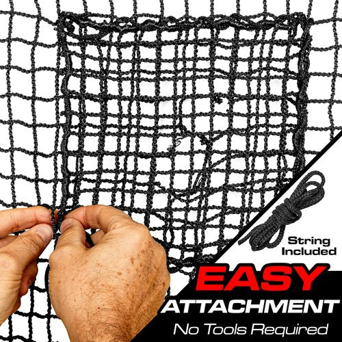 GoSports Universal Sports Net Repair Kits for Golf, Baseball, Soccer, and More - 8 x 8 Inch Sports Netting Patch Kits