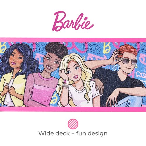 Barbie Scooter, Scooter for Kids with 200mm PU Wheels, ABEC-7 Bearings, Lightweight PP, Alum & Steel Body, Designed for Kids & Teens, Ultimate Riding Experience