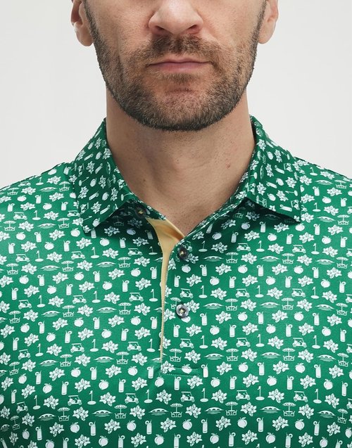 M MAELREG Men's Golf Shirt - Performance Moisture-Wicking Short Sleeve Polo | Casual Sport Collared Design