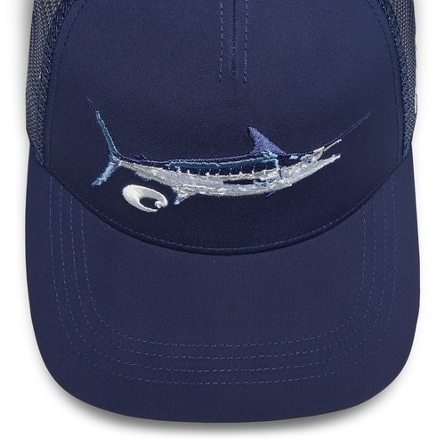 Costa Del Mar Stitched Trucker Marlin Hat