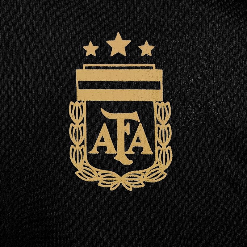 Track Jacket for Argentina Soccer Fan - Lionel Messi Licensed Unisex 88tj Bronze Medium