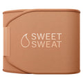 Sports Research Sweet Sweat® Waist Trimmer Toned Series - Premium Sweat Enhancing Fitness Belt for Women & Men - 5 Adjustable Sizes Sand