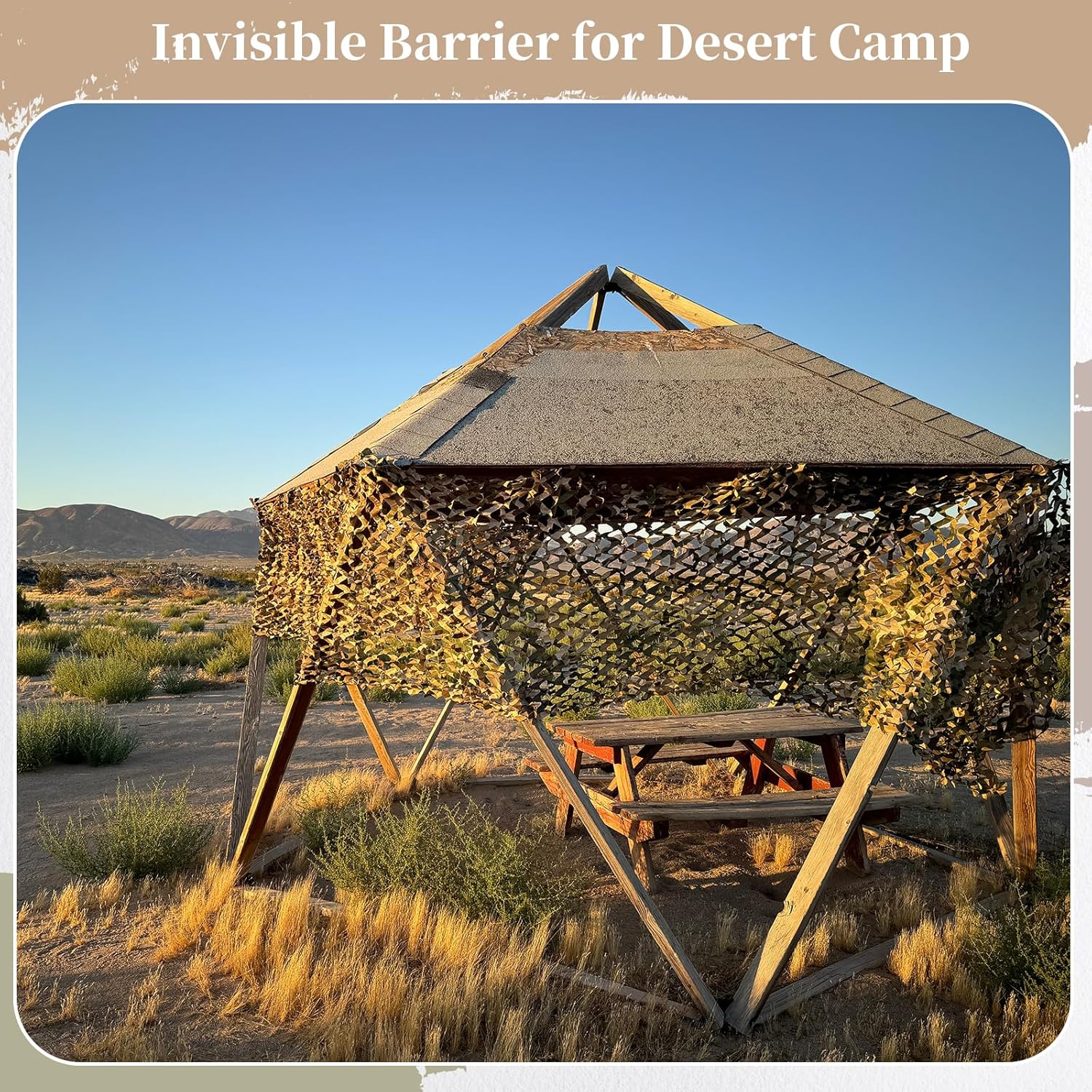 Skiennix Camo Netting - Versatile Camouflage Tarp for Hunting, Camping & Parties | 20x20, 10x20, 10x10 Sizes