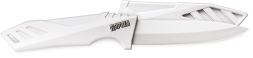 Ceramic Utility Knife 4-Inch White Kitchen Knife with Handle & Sheath