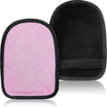 Skylety Sand Mitts - Soft Cotton Towels for Easy Sand Removal | 2-Pack for Beach Fun (Pink)