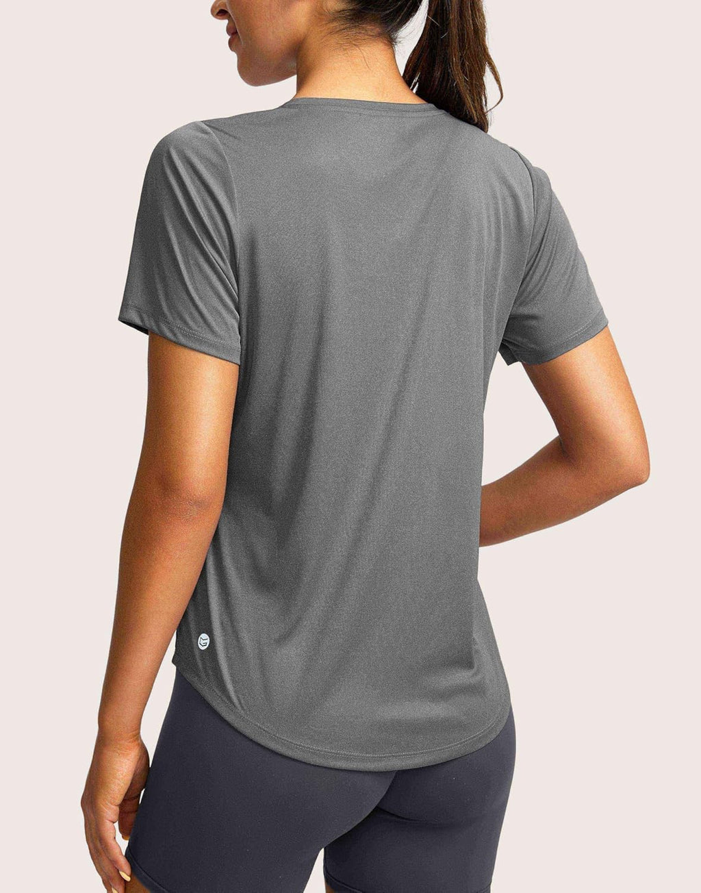Skiennix Women's Short Sleeve Workout Shirts - UPF 50+ Sun Protection, Quick Dry, Breathable Gym Tops