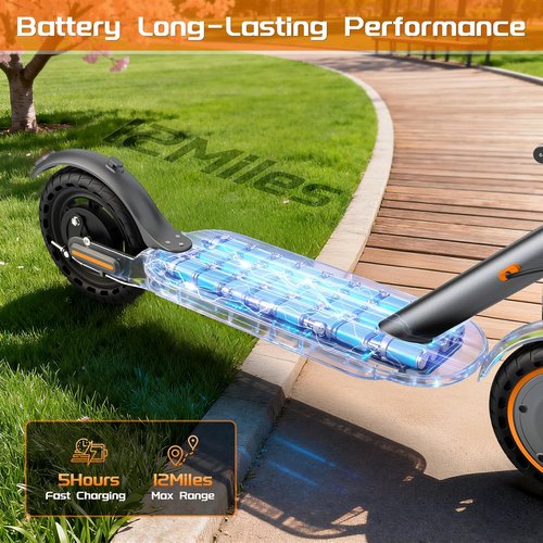 Maxshot Electric Scooter - High-Speed Folding Escooter for Adults & Kids | 8.5"/10"/14" Tires, Up to 50 Miles Range