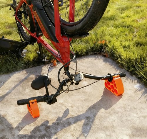 FENNIDICE 2PCS Bike Repair Stand, Strap-on Bike Handlebar Stand, A bicycle repair tool suitable for handlebars of 30mm to 34mm