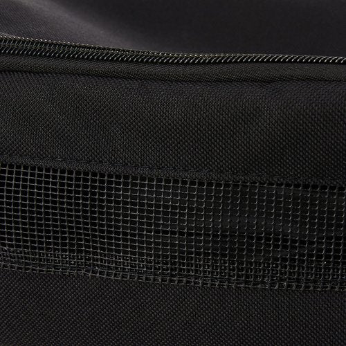 Champ Shoe Bag - Lightweight and Breathable for Any Atheltic Shoe Including Golf Spikes and More - Black