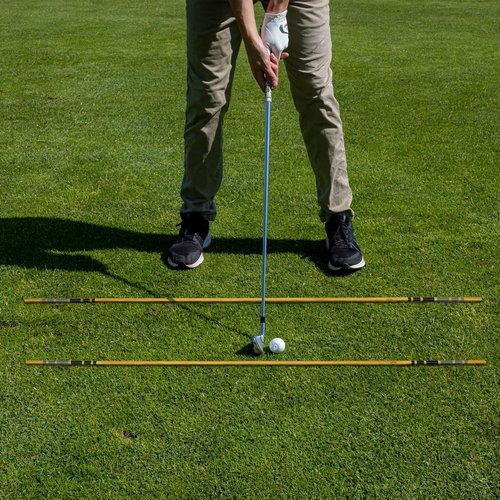 Callaway Heritage Wood Golf Alignment Sticks with Cover