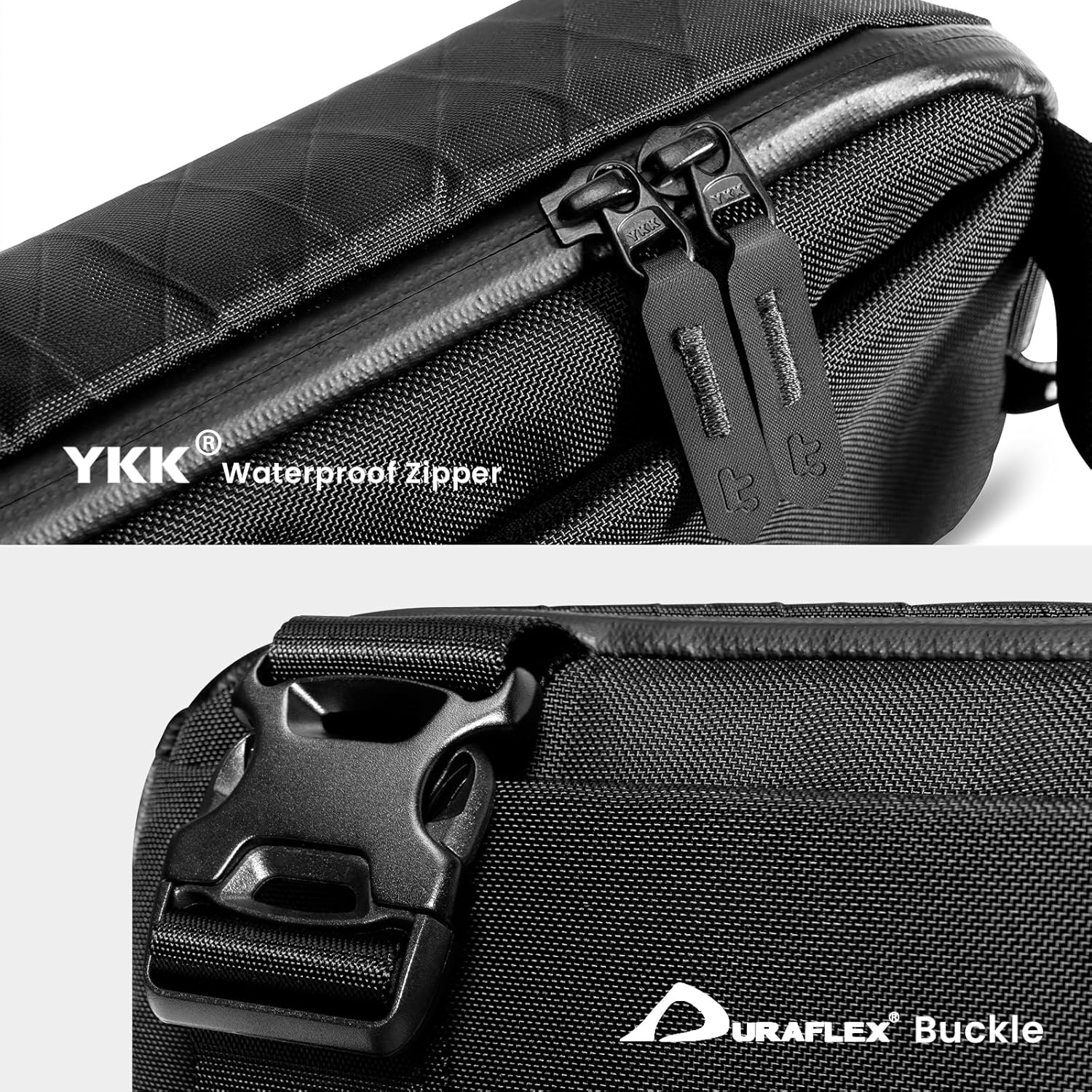 tomtoc Compact EDC Sling Bag | Versatile Minimalist Crossbody Pack for Men & Women - 3L to 10L, X-Pac/Recycled Polyester