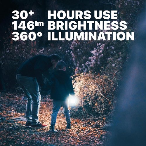 MalloMe Camping Lantern - Multicolor 4 Pack LED Lights for Tents | Emergency Battery Powered