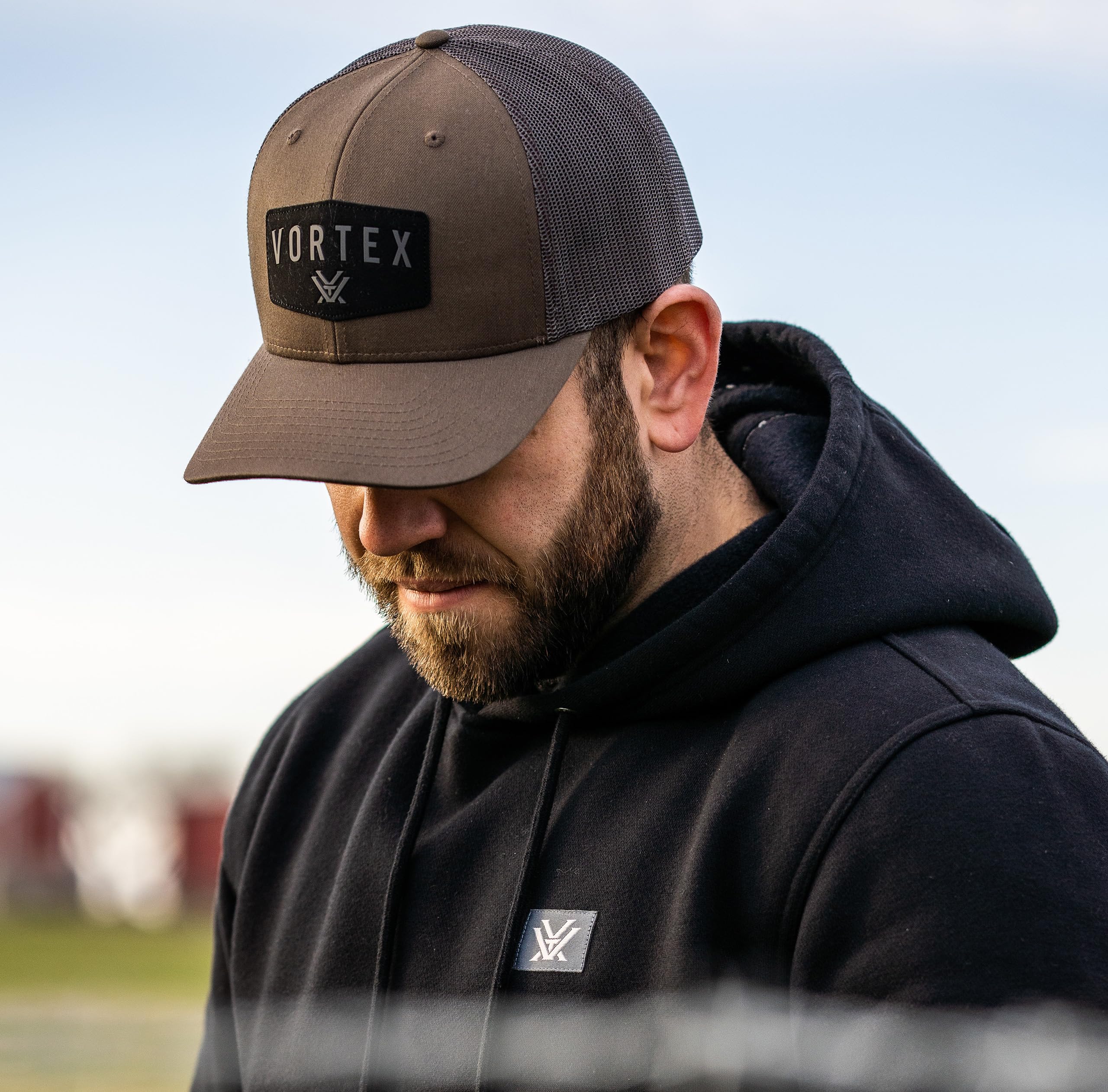 Vortex Optics Red Alert Snap Back Caps - Chocolate