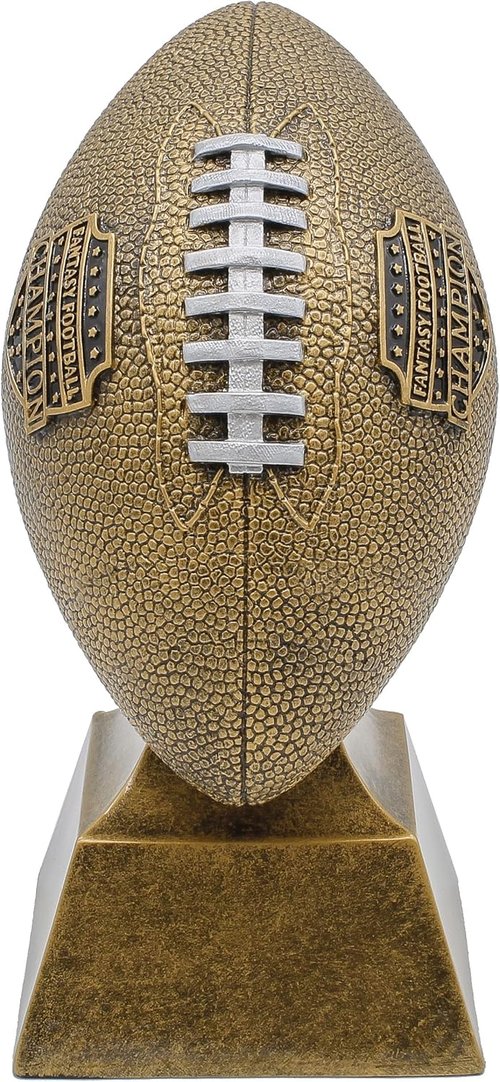 Decade Awards Fantasy Football Champion Trophy - Gold/Silver | 6" or 12" Tall with Custom Engraved Plate