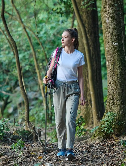Hugut Women's Hiking Pants - Quick Dry Lightweight Cargo Design | UPF 50 Water Resistant with Zipper Pockets