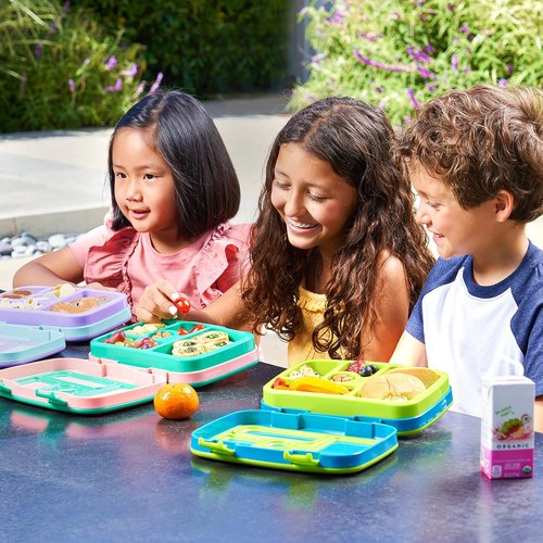 Bentgo 2-in-1 Backpack & Insulated Lunch Bag Set - Kids Dinosaur Prints with 4 Reusable Ice Packs