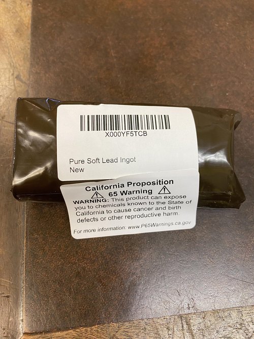 Pure Soft Lead Ingot