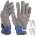 Herda Level 9 Cut Resistant Gloves - Chef Safety Gloves for Meat Cutting & Oyster Shucking | Size M