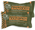 Swiss Safe 6 Inch Israeli Bandages Trauma Kit - Sterile Elastic Compression Bandage - Emergency Military IFAK - 6 inch, 2-Pack