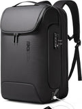 BANGE Anti-Theft Backpack with USB Charging Port for Men, 17.3 Inch Business Laptop Backpack, TSA Approved Lock & Waterproof Zippers, Large Travel Computer Bag