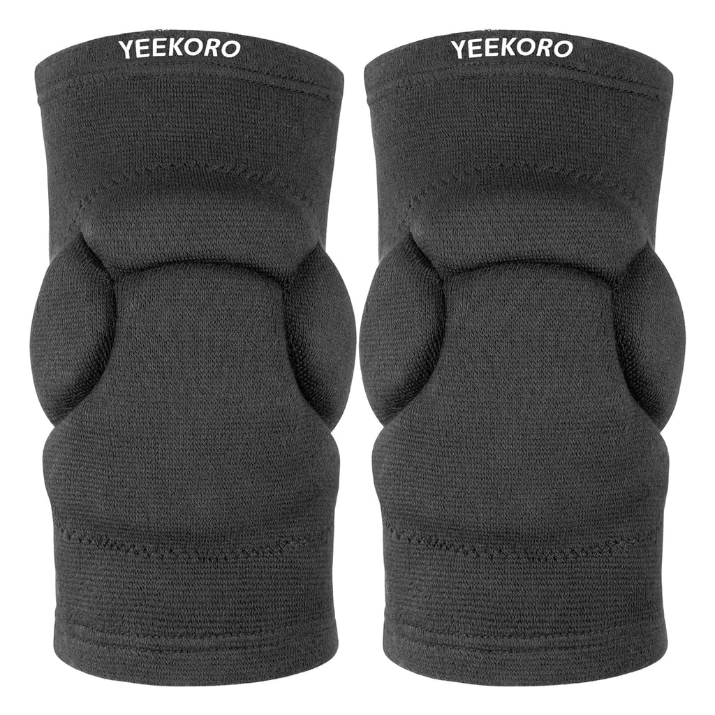 Skiennix Volleyball Knee Pads - Non-Slip Thick Sponge Protection for Men & Women | Large Size