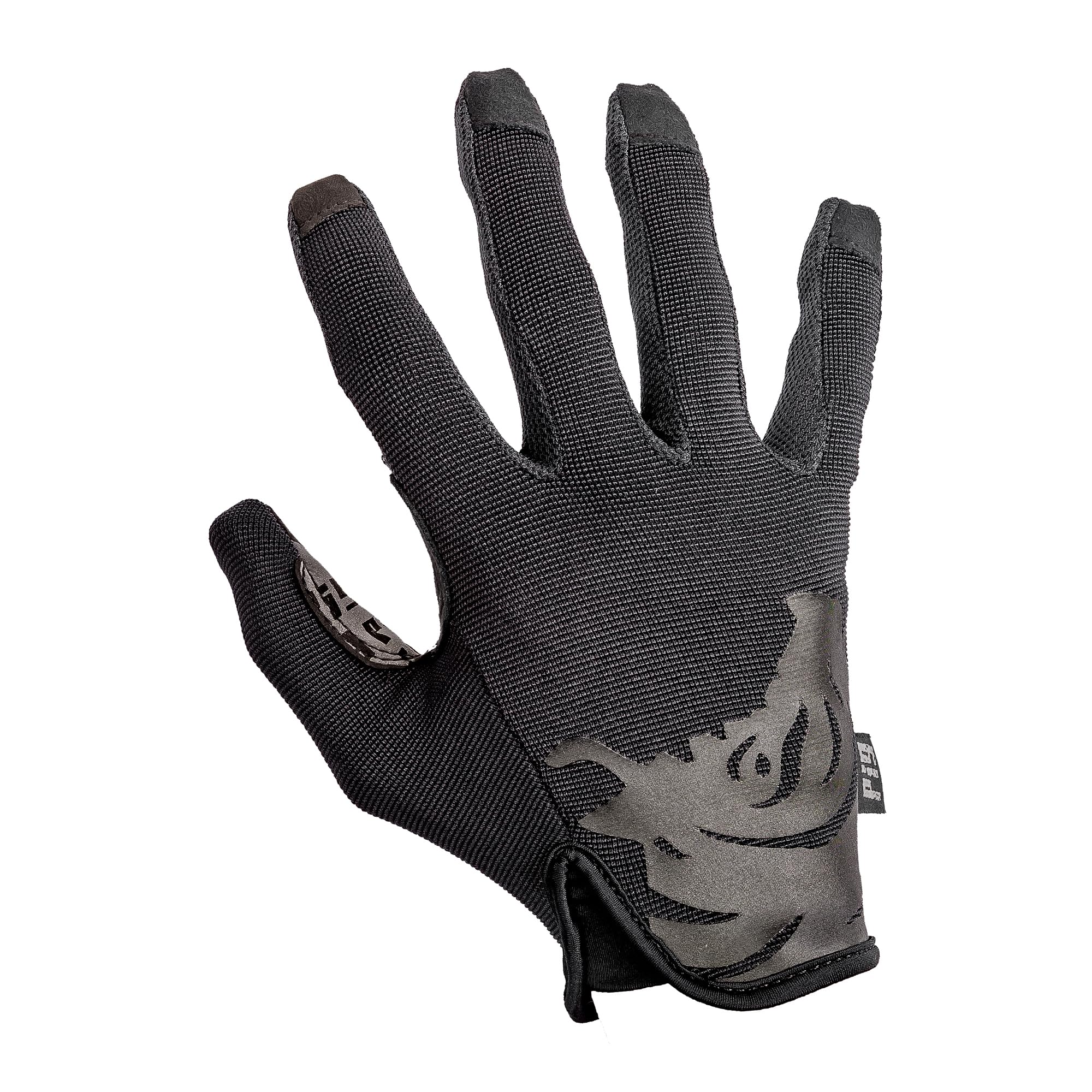 PIG Delta Utility Tactical Gloves, Touchscreen Compatible, High Dexterity, for Shooting, 1 Pair, Black, Large