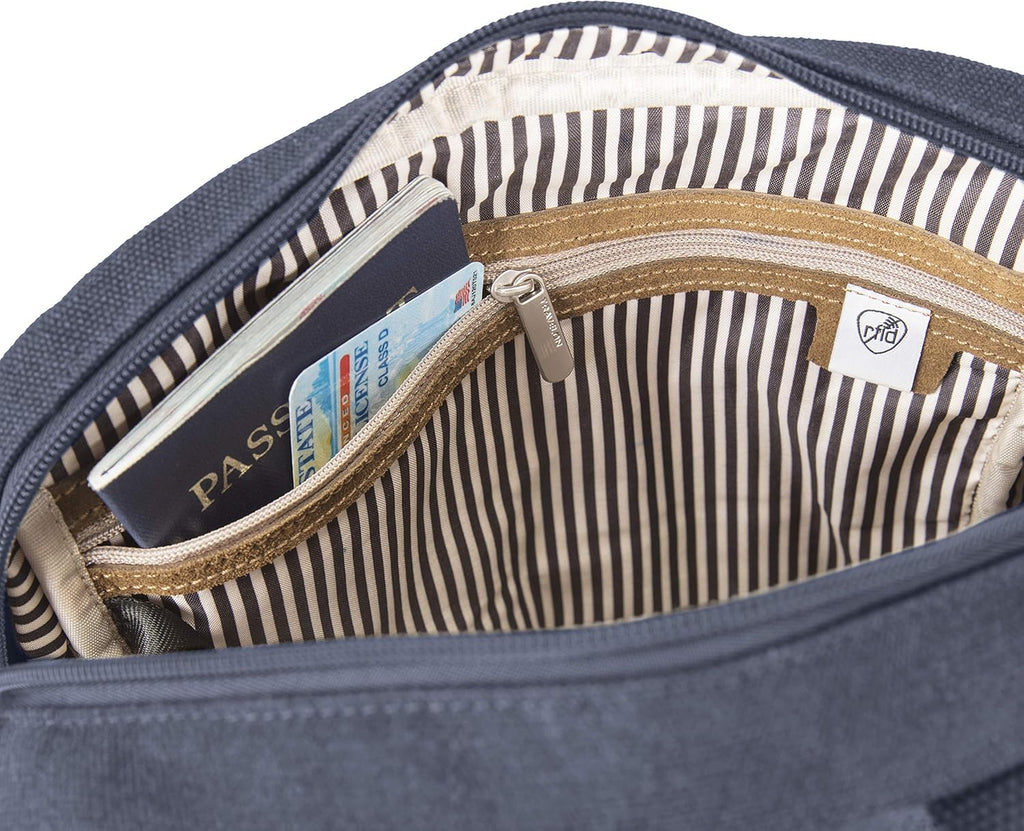 Travelon Anti-Theft Heritage Tour Bag - Secure, Stylish Design for Travel | Versatile and Durable