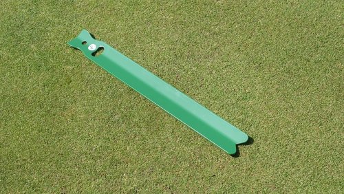 DP GOLF Speedmeter Compatible with USGA Stimpmeter Green Speeds Putting Ramp Range Extender (Compact, Green)