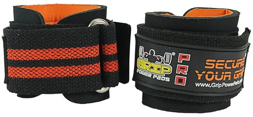 Grip Power Pads Wrist Support Straps Wraps with Neoprene Compression Wrist Brace Support Hand Bar Bodybuilding Training Workout