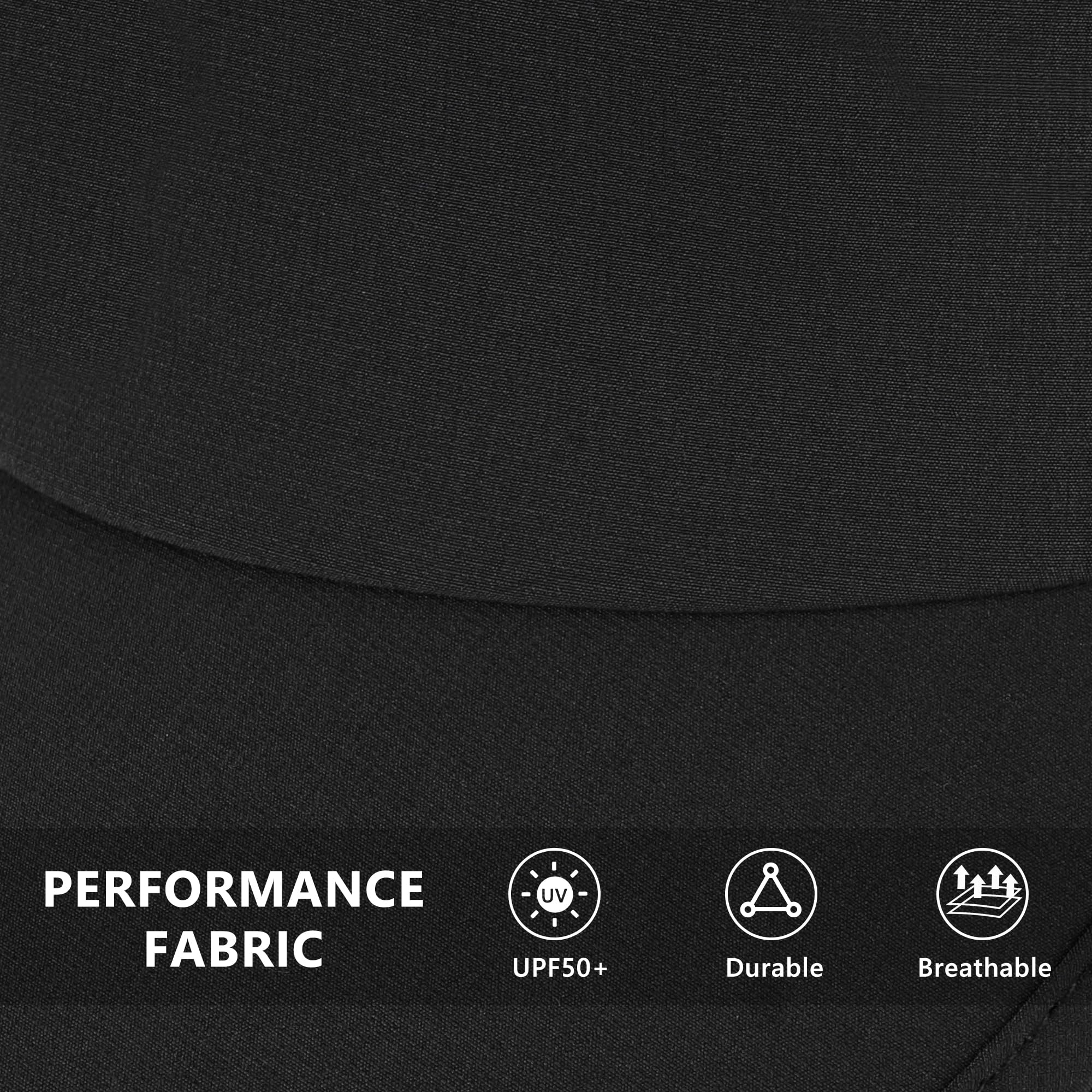 GADIEMKENSD Performance Visor Sun Hat for Women Golf Hat Sun Protection Cooling Running Visors for Tennis Hiking Sport Outdoor Exercise Black