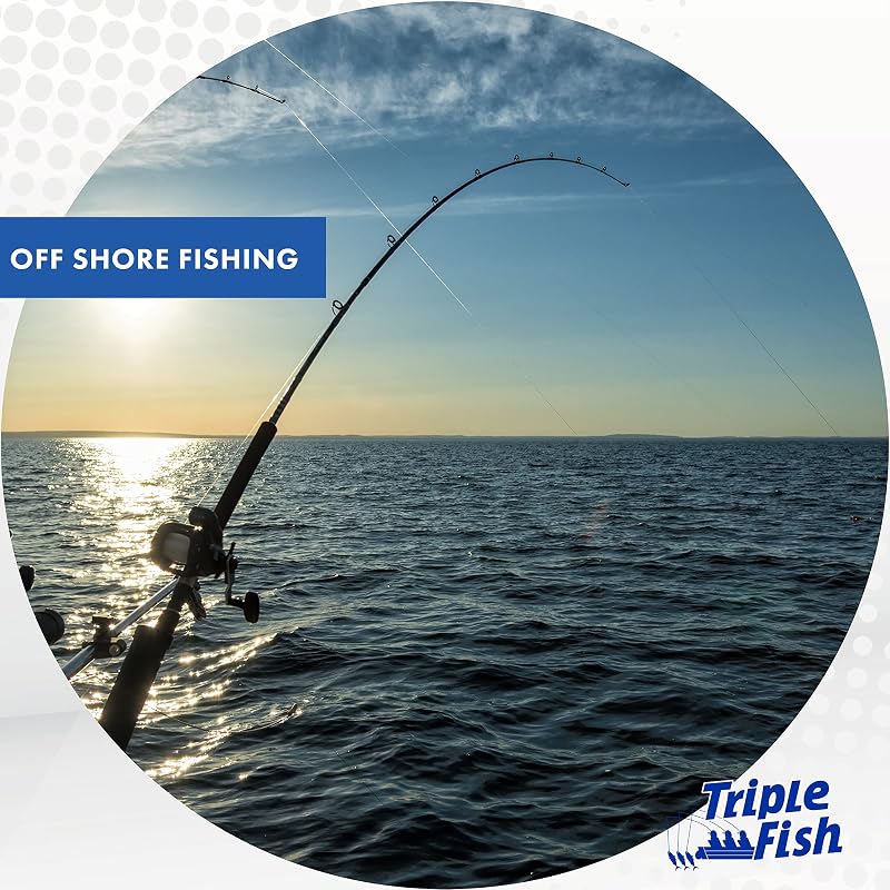 Triple Fish 20 lb Fluorocarbon Leader - 50 yd Clear, Heavy-Duty, Abrasion-Resistant