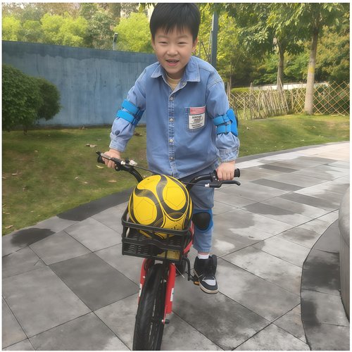 Kids Protective Gear Set SHENMOREN Knee Pads for Kids 3-10 Years Toddler Knee and Elbow Pads with Wrist Guards 3 in 1 for Skating Cycling Bike Rollerblading Scooter (Blue)