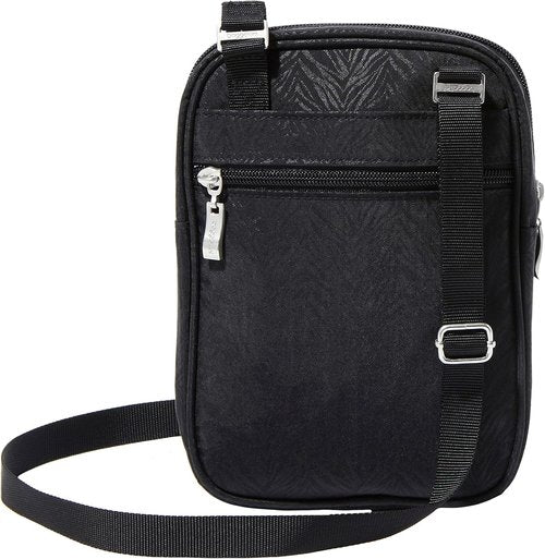 Baggallini Journey Crossbody Bag - Lightweight Travel Handbag with RFID Protection | 9x6 Inches