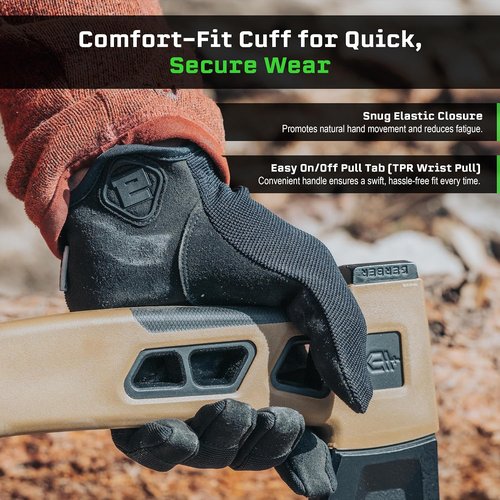 APEX 1.0 High Dexterity Gloves - Tactical Full Finger Design for Hunting & Outdoor Protection