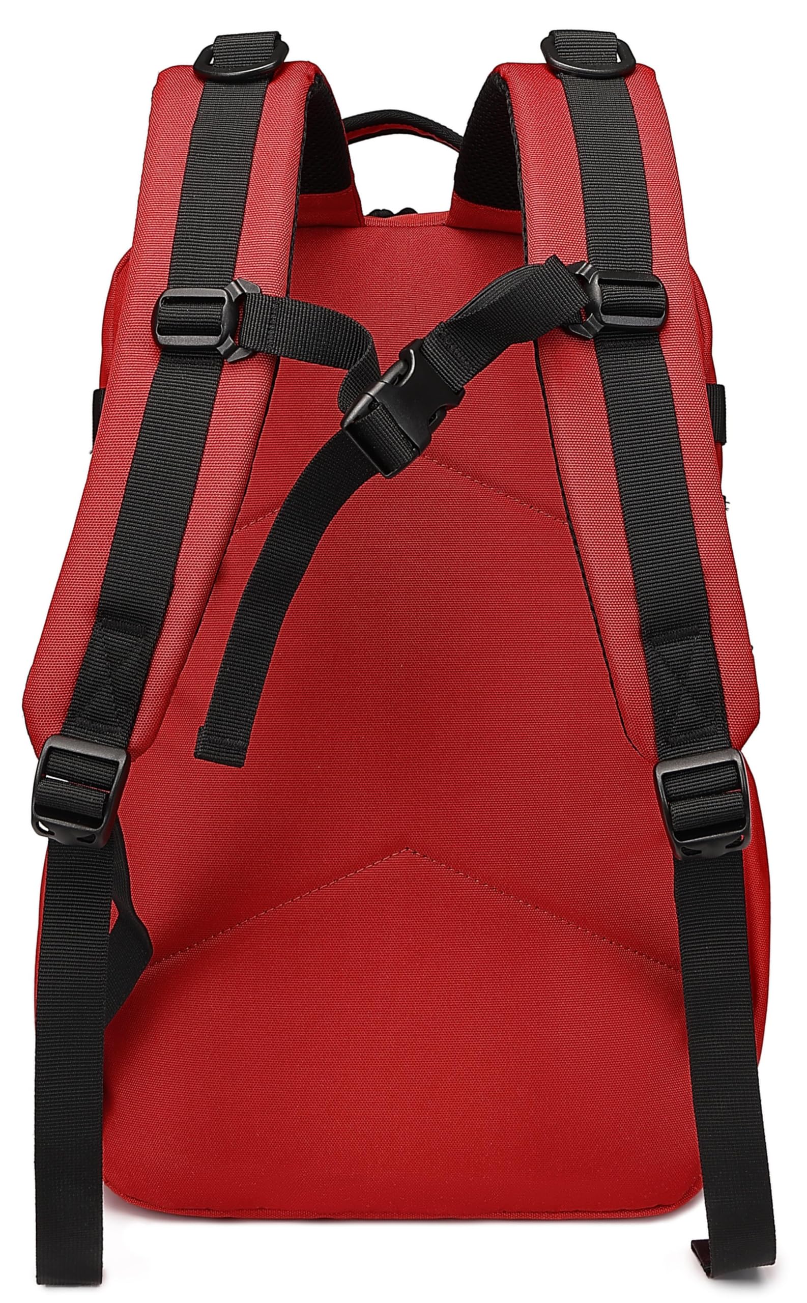 Wotony Military tactical backpack, backpack for men black small tactical assault bag (red, 18.5 inch)