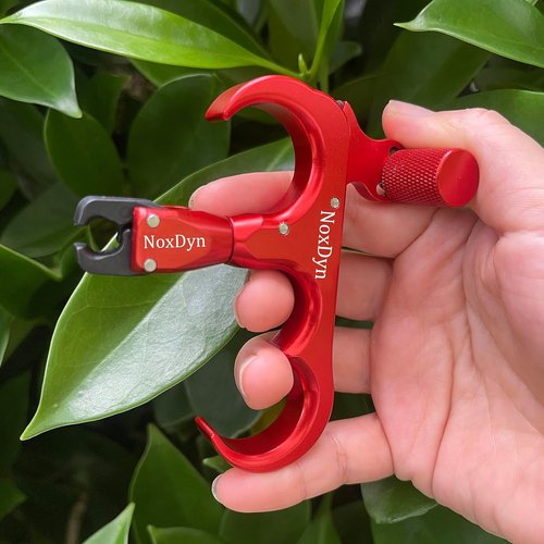Archery Bow Release - 4-Finger Adjustable Sensitivity Thumb Aid | 360° Rotatable Head for Hunting & Target Practice (Camouflage)