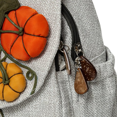 Light lady backpack Casual Canvas Backpack，Hand-woven ladies backpack，Convertible Multifunctional Straps Ladies Shoulder Chest Bag
