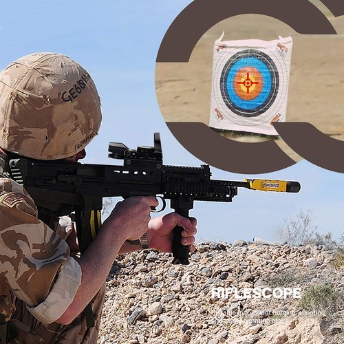 ESSLNB Red Dot Scope 4 Reticles Gun Sight Scope Reflex Sight for Airsoft Guns Pistol Shotgun with 20/22mm Picatinny Rail Mount (Black Sight Scope)