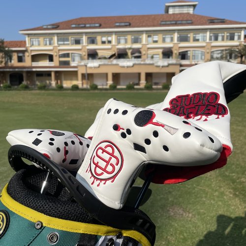 Studio Crafted Hack Show Hockey Goalie Golf Blade Putter Headcover Magnetic Closure