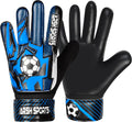 Skiennix Soccer Goalie Gloves - Youth Goalkeeper Gloves with 4MM Latex Palm & Anti-Slip Design | Double Wrist Protection