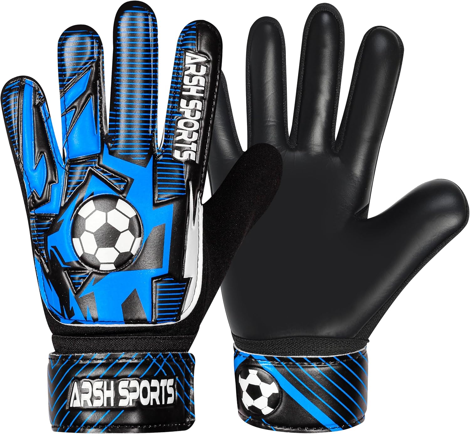 Skiennix Soccer Goalie Gloves - Youth Goalkeeper Gloves with 4MM Latex Palm & Anti-Slip Design | Double Wrist Protection