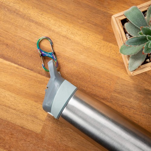 Nite IZE S-Biner SlideLock Stainless Steel, Size #3, Spectrum
