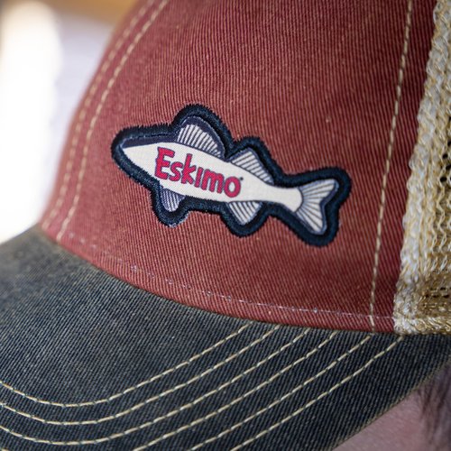 Eskimo® Lakeland Cap, Unisex, Adjustable, OSFM, Red, 47605