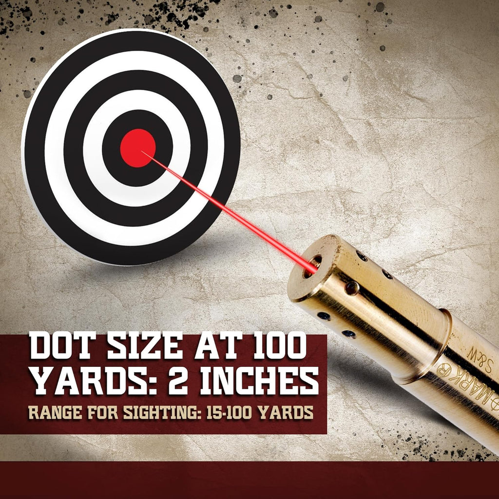Sightmark Pistol Boresight - Precision Red Laser for Accurate Shooting | Compact Design