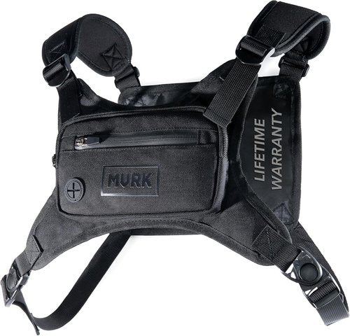 MVRK Water Resistant Running Vest - Lightweight Chest Pack with Phone Holder & Reflective Detail