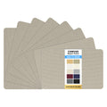 KING MOUNTAIN Canvas Repair Patch 5×8 Inch 8 Pcs Self-Adhesive Waterproof Fabric Patch for Sofas, Tents, Furniture,Tote Bags, Car Seats (Grey2.0)