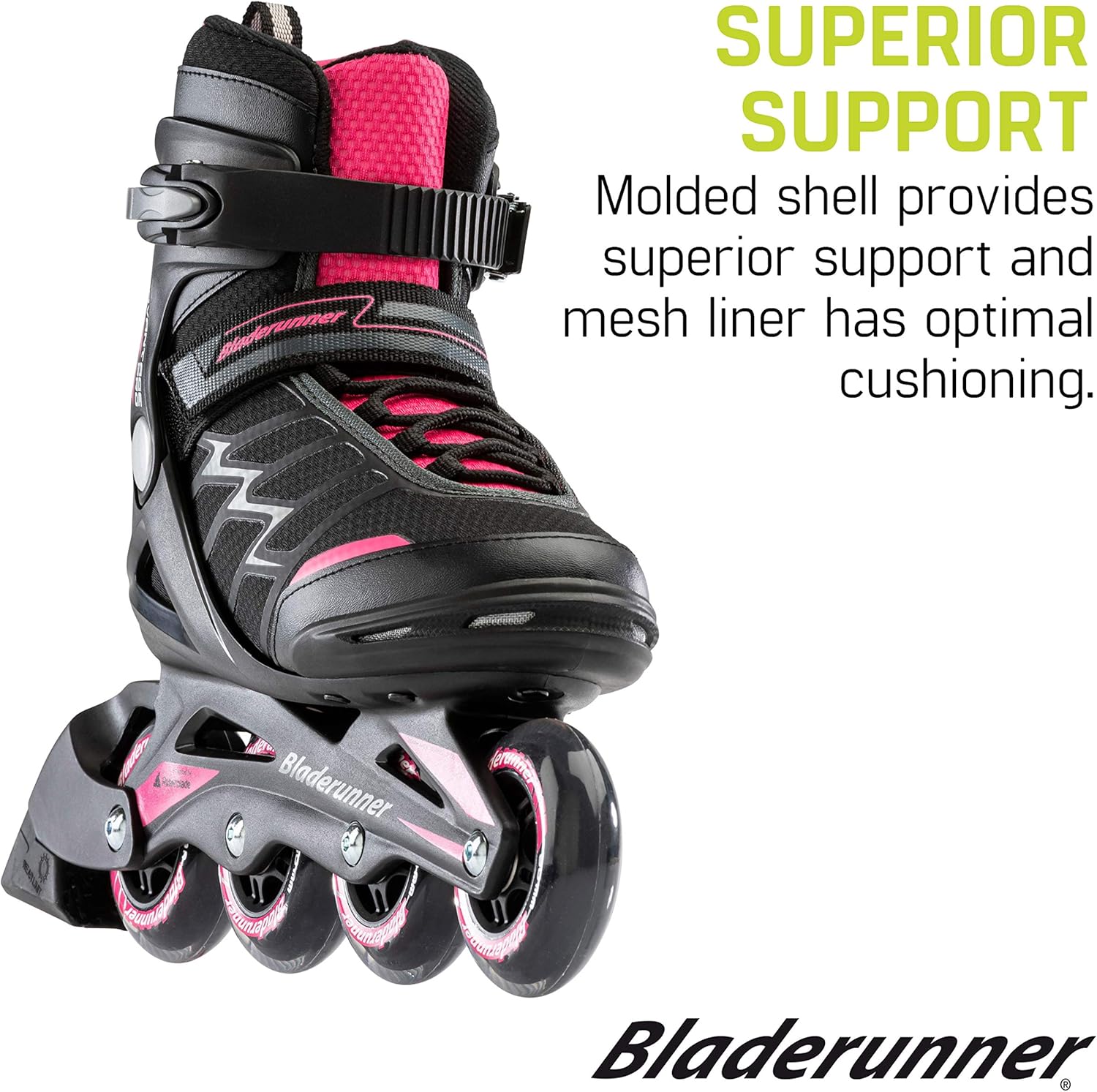 Bladerunner Inline Skates for Women - Advantage Pro XT | Comfortable Adult Fitness Design